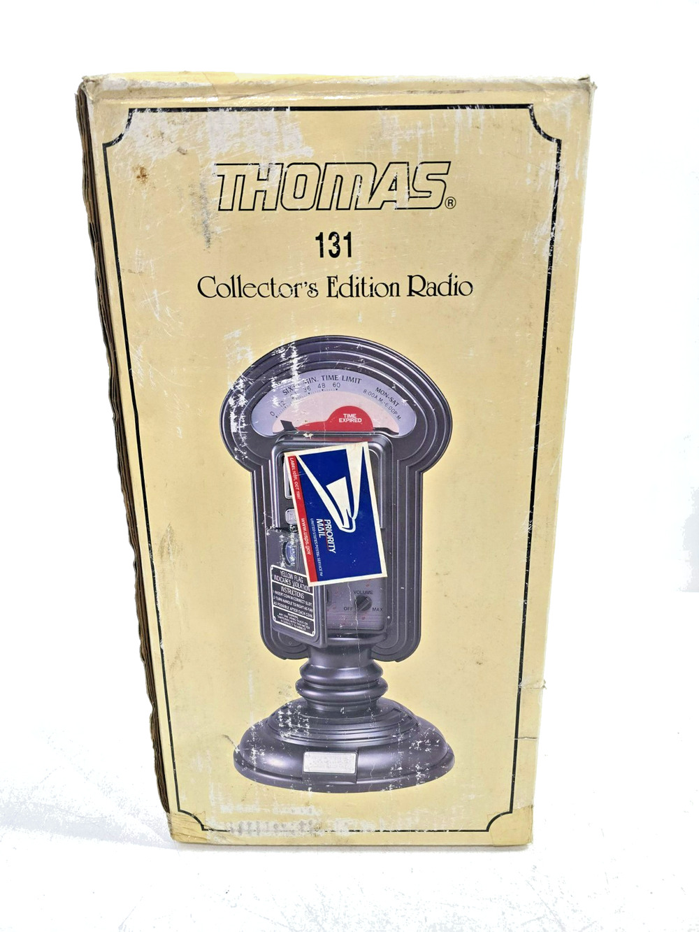 Vintage Thomas Model 131 Parking Meter Collectors Edition AM FM Cassette Radio